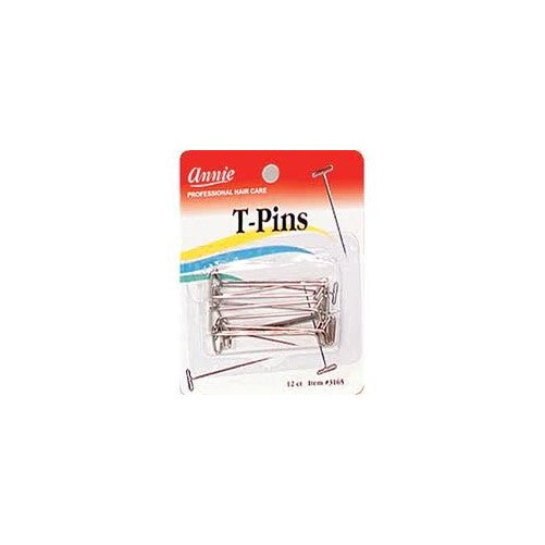 T-Pins for pinning wigs on foam head