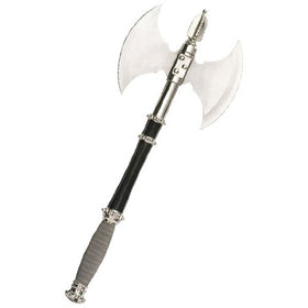 BladesUSA HK-079A Fantasy Medievel Battle Axe with Display Plaque, 21-Inch Length