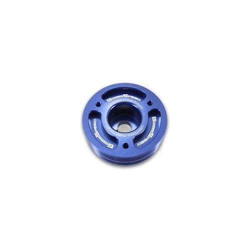 Grimmspeed Lightweight Crank Pulley Blue - Subaru All EJ Engines