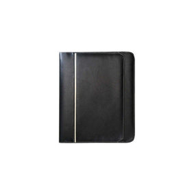 SmartTravel4Less Excutive Leatherette Zippered Around 3 Rings Binder Padfolio