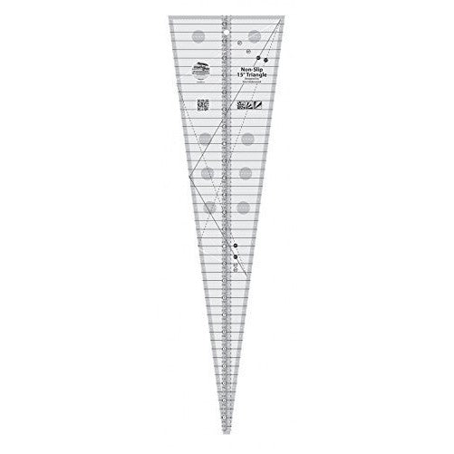 Creative Grids 15 Degree Triangle Triple Strip Quilting Ruler (CGREU1)
