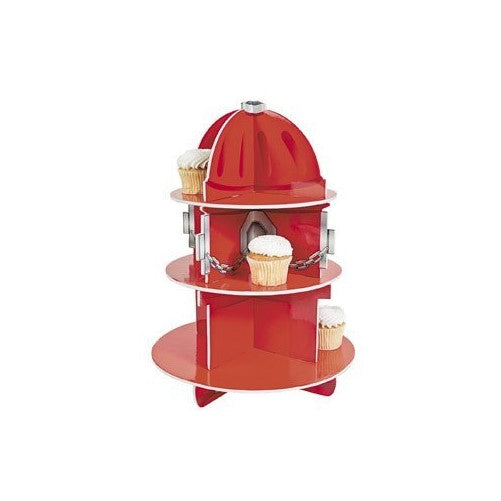 Fun Express Fire Hydrant Cupcake Holder Stand