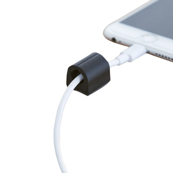 UT Wire UTW-9D12-BK Small Cord Clip, Black, 12-Piece