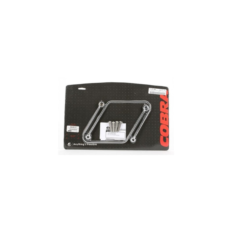 Cobra Saddlebag Supports Chrome for Honda Shadow 750 Spirit 02-6111