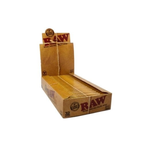RAW Natural Unrefined 1.25 Rolling Papers - 1 Pack