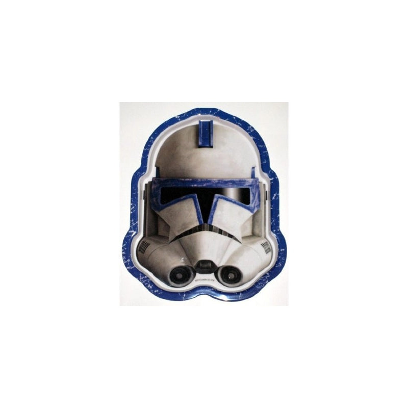 Star Wars Shaped Snack PlateStorm Trooper