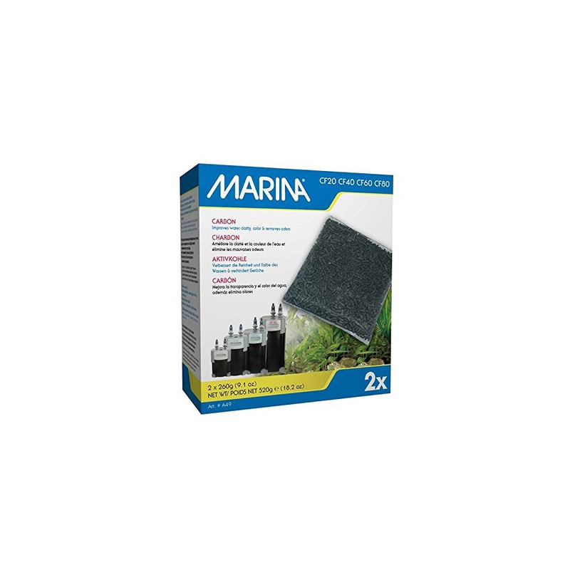 2-Pack Marina Carbon Aquarium Filter