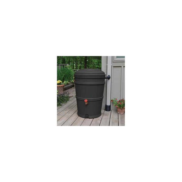 Earth Minded Rain Barrel Plastic 45 Gal