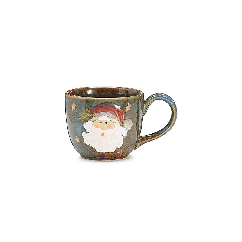 Large Santa Clause 30 Oz Christmas Soup Mug for Holiday Dining