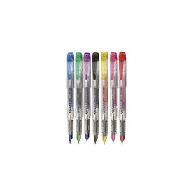 Platinum Preppy Rainbow Fountain Pen Set, Fine Point - Pack of 7