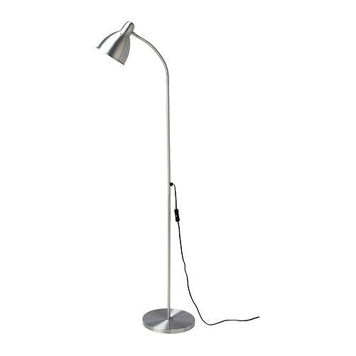 Ikea 201.109.03 Lersta Floor/Reading Lamp, Aluminum