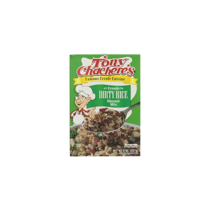 Tony Chachere's Creole Dirty Rice Dinner Mix 8 Oz (Pack of 4)
