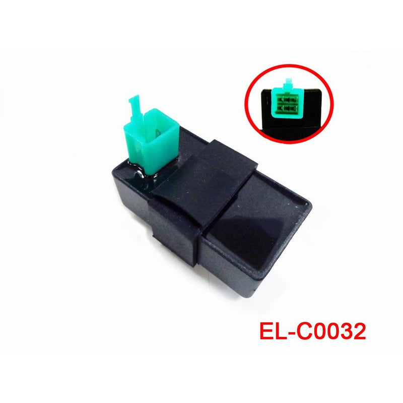 4 Pin DC CDI Box for 50cc 70cc 90cc 110cc 125cc ATV Quad Dirt Pit Bike Go Kart Yamoto Taotao Buyang Coolsport Kazuma Sunl Roketa Baja