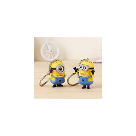 Despicable Me Minion Toy Rubber KeyChain figure 2pcs
