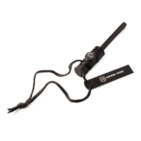 Ralix Survival Spark Magnesium Survival Fire Starter with Compass and Whistle