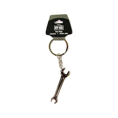 Hy-Ko PROD CO KHO747 Silver Novelty Wrench Keychain With Keying., 2.5"