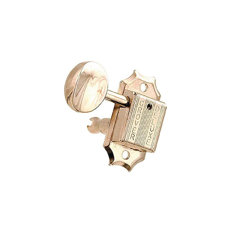 Grover 133N Deluxe 3 Per Side Machine Heads, Nickel