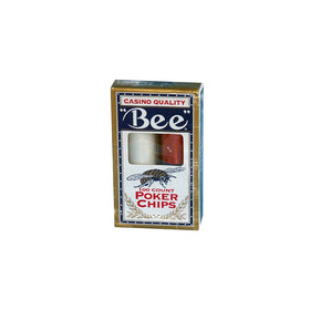 Bee Casino Quality 100 Count Poker Chip Set