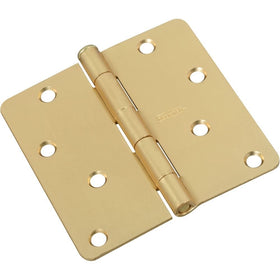 National Hardware N186-932 V512RC Door Hinge in Satin Brass