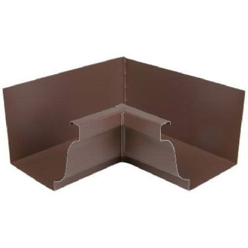 AMERIMAX HOME PRODUCTS 1920119 4-Inch Galvanized Inside Mitre, Brown