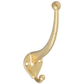 National Hardware N199-273 164 Garment Hooks in Brass