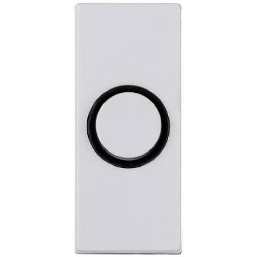 THOMAS & BETTS DH1814 White/Black Push ChimButton