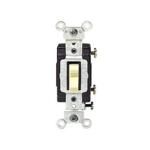 Leviton S01-CS115-2IS Ivory Commercial Grade AC Quiet Switches Toggle