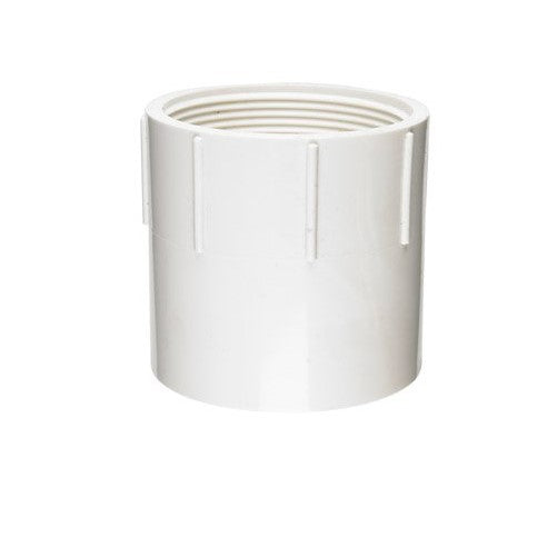 Charlotte Pipe Adapter Sch 40 Pvc 3 " X 3 " White