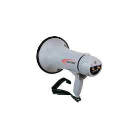 Califone PA-15 Handheld Megaphone with 1000 ft Range, Uses 6 D-Batteries