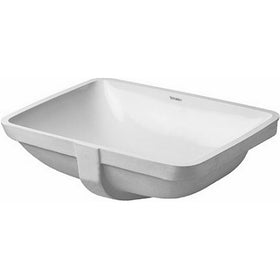 Duravit 0305490000 Starck 3 Undermount Vanity Basin, White Finish