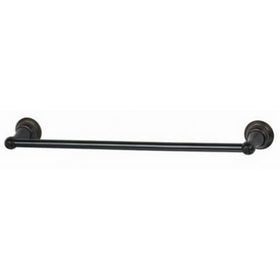 HOMEWERKS WORLDWIDE 623213 Bay pointe Polished Brass Bronze Towel Bar, 18"