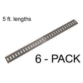 E Track 5 ft. Horizontal Trailer Tiedowns - 6 Pieces