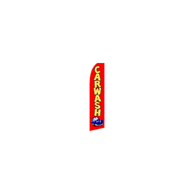NEOPlex - "Car Wash" Swooper Feather Flag