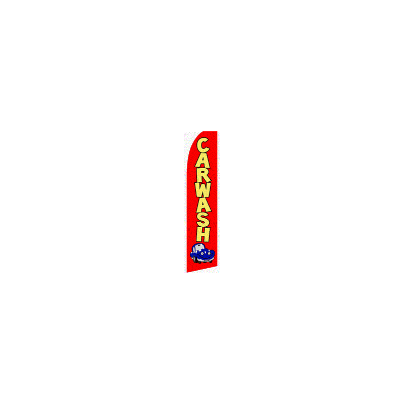 NEOPlex - "Car Wash" Swooper Feather Flag