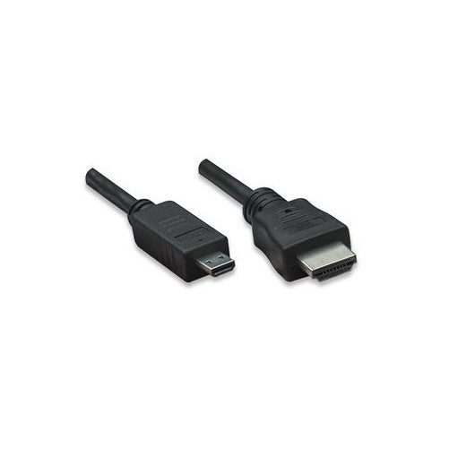 6 ft. HDMI Male to Micro-HDMI Male Cable, with Ethernet Channel, Manhattan 392006