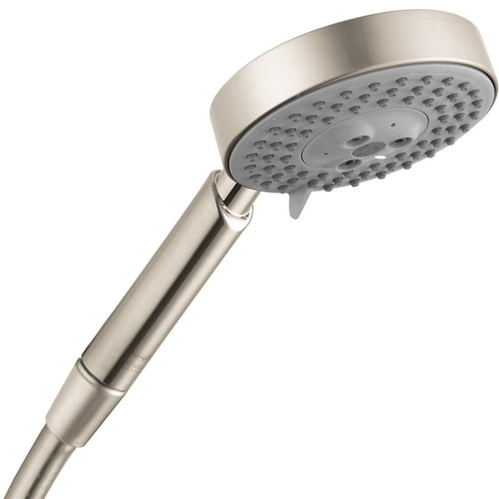 Hansgrohe 04341820 Raindance S 100 3-Jet Handshower, Brushed Nickel