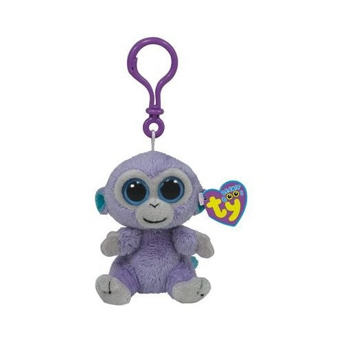 Ty Beanie Boos - Blueberry-Clip the Monkey