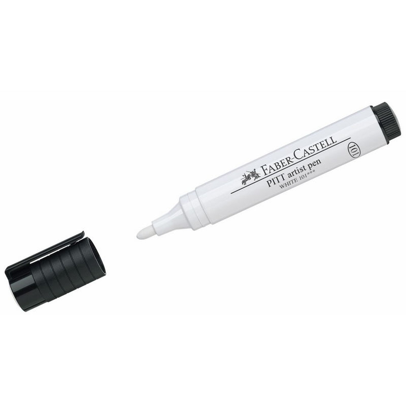 Faber Castell Pitt White 101 Artist Pen