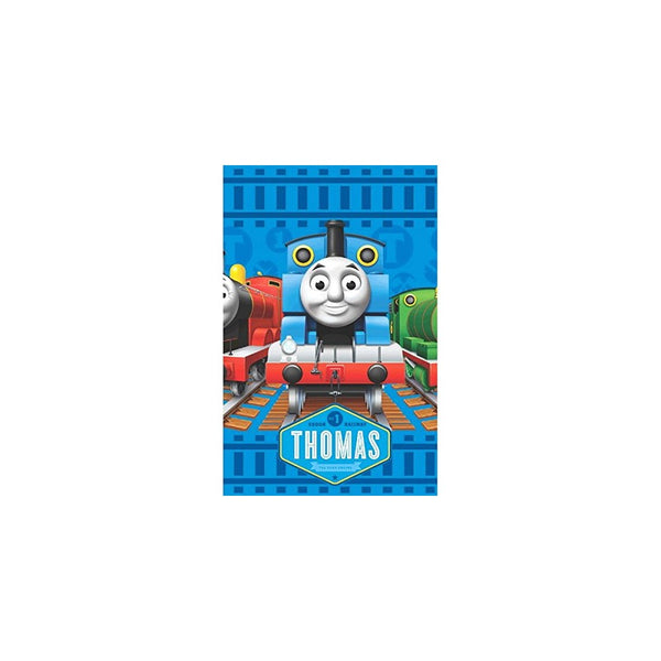 American Greetings Thomas & Friends Plastic Table Cover, 54 x 96"