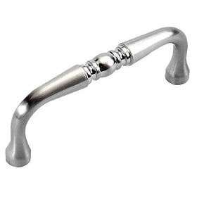 3 in. Williamsburg Satin Nickel Cabinet Pull (Set of 10)