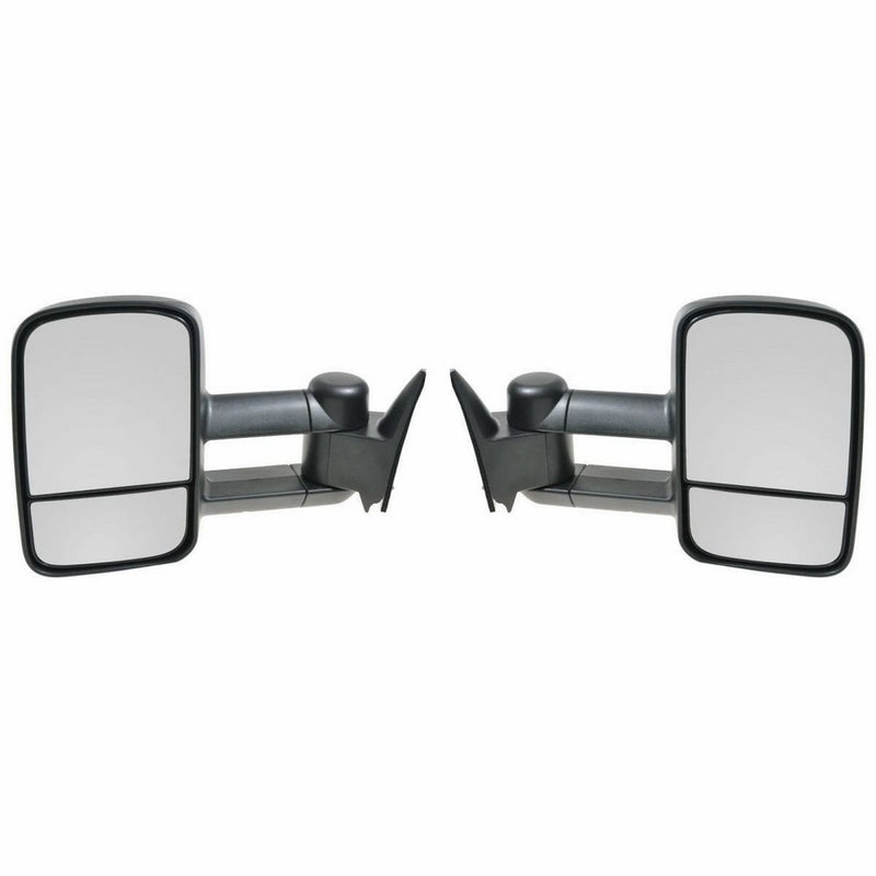 Spec-D Tuning RMX-C1088-M-FS Chevrolet Chevy C10 Pick Up Truck Manual Side Towing Mirrors Black