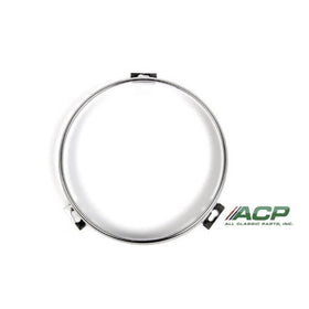 1965-68 70 71 72 73 Mustang Headlight Retaining Rings, One Pair