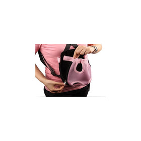 LORJE Cat Dog Travel Front Carrier Bag Backpack, Small Net Bag for Pet