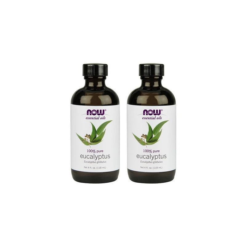 Now Foods Eucalyptus Oil 4 oz Liquid (Pack of 2)