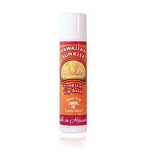 Island Soap and Candle Works Lip Balm Stick .15oz- Hawaiin Sunrise