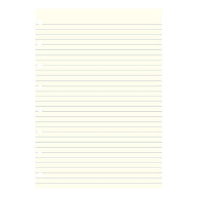 Filofax Notebooks A5 Ruled Journal Refill, Movable, 8 1/4 x 5 13/16 inches, 32 Cream Sheets Fits Filofax Refillable A5 (B152008U)