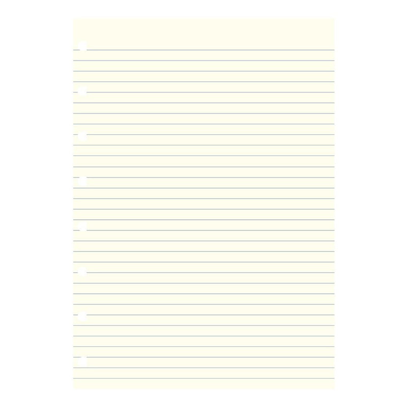 Filofax Notebooks A5 Ruled Journal Refill, Movable, 8 1/4 x 5 13/16 inches, 32 Cream Sheets Fits Filofax Refillable A5 (B152008U)