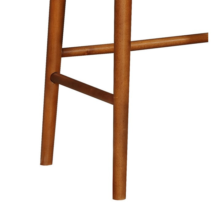 Transitional Wooden Desk with Angled Legs and Spacious Drawer, Brown