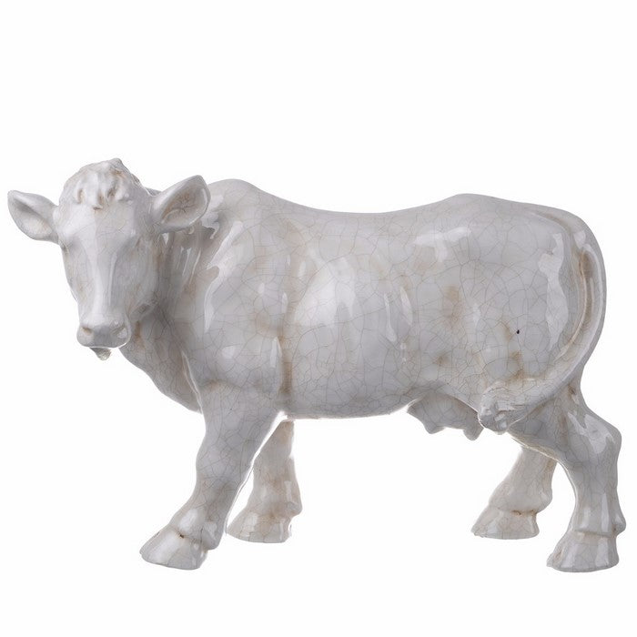 Hector Cow Statuette, White