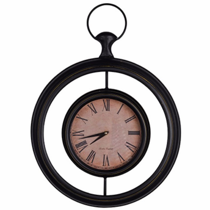 Minimal Wall Clock, Classic Black